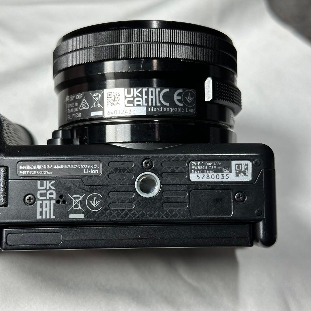 【価格交渉ok】SONY ZV-E10 ダブルズームレンズキット