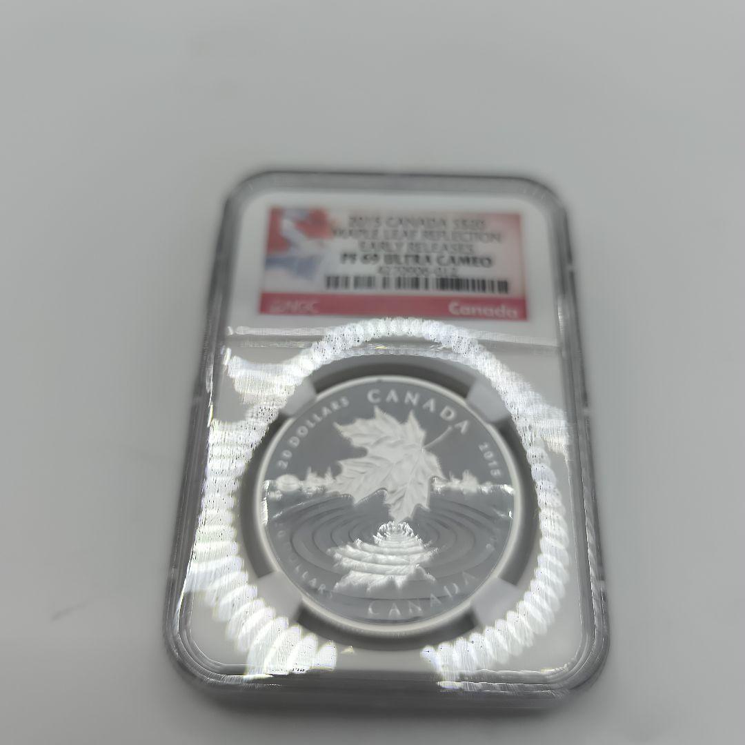 お*り様 2015年 カナダ $20 メイプルリーフ 