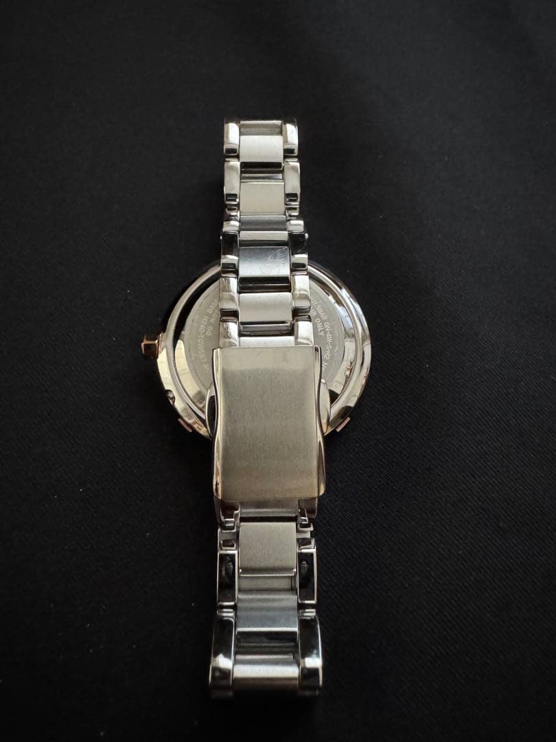 CITIZEN xCクロスシー 腕時計 ピンクダイヤルエコドライブベルトの調整有