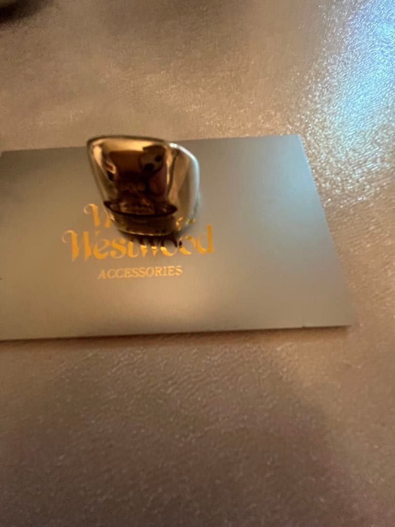 保証書付 Vivienne 欧州製 旧刻印 New シールリング 17号