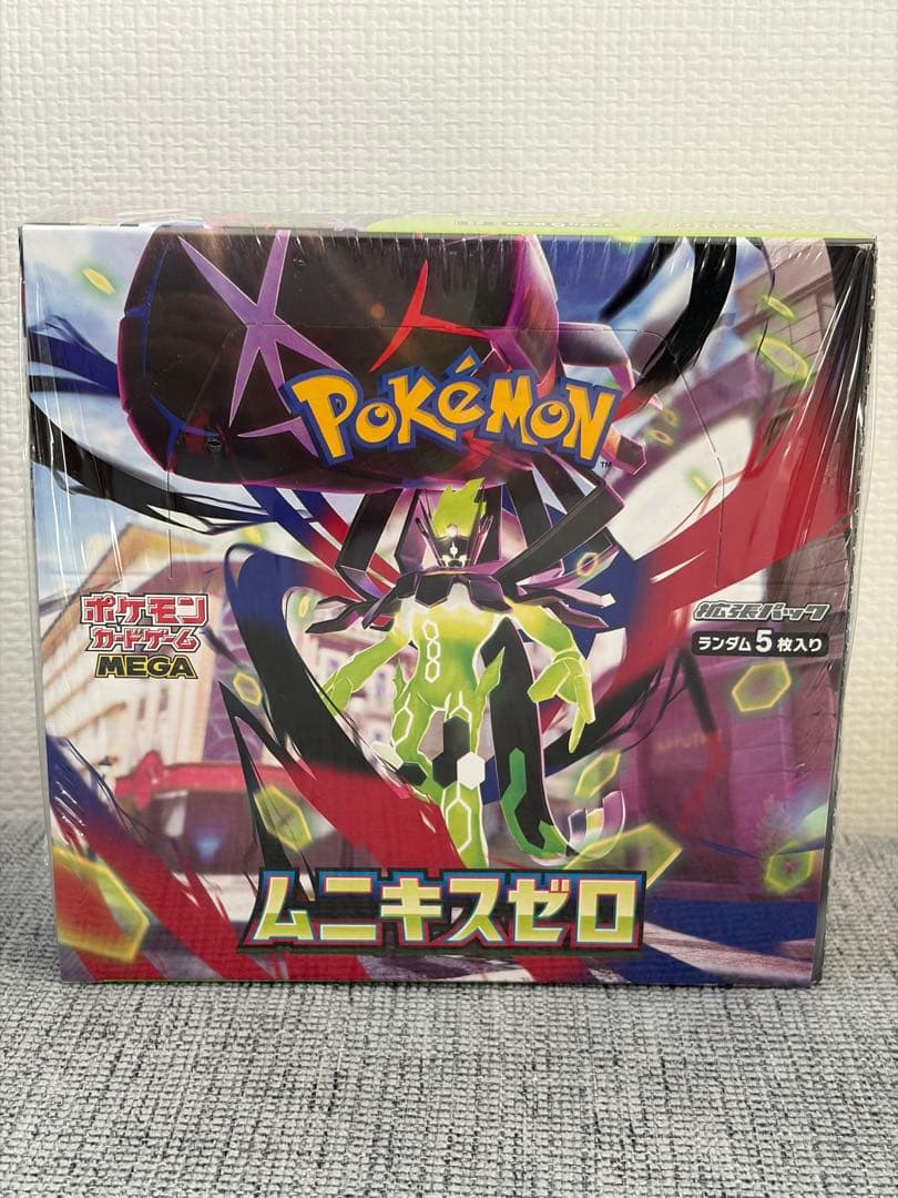 【即日発送】ポケモンカードゲーム ムニキスゼロ 1ボックス/30パック入り