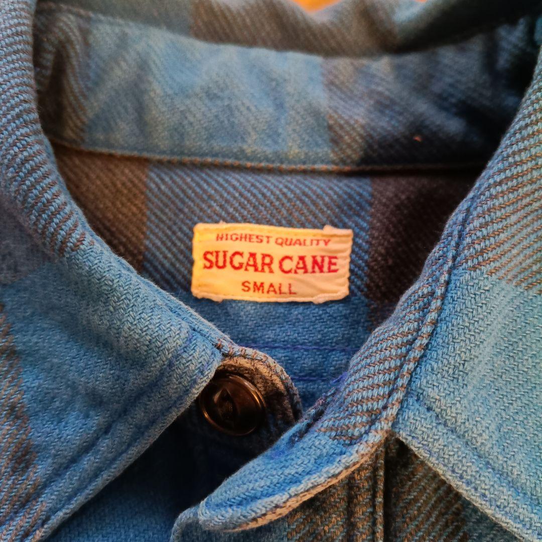 FLAT HEAD ネルシャツ 38 と SUGAR CANEネルシャツ S
