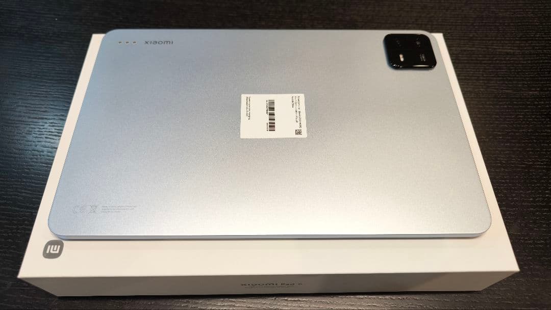 【新品同様】Xiaomi Pad 6（6GB + 128GB）Mist Blue