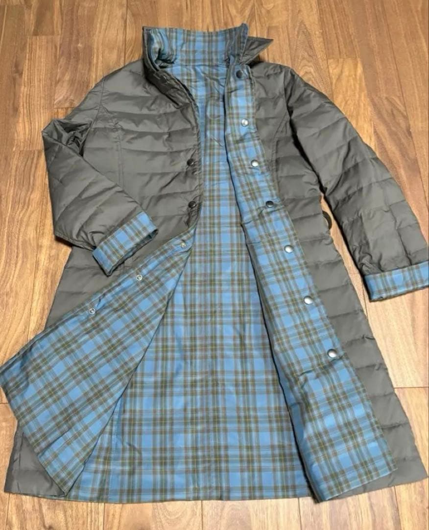 美品 マドモアゼルノンノン リバーシブルコート