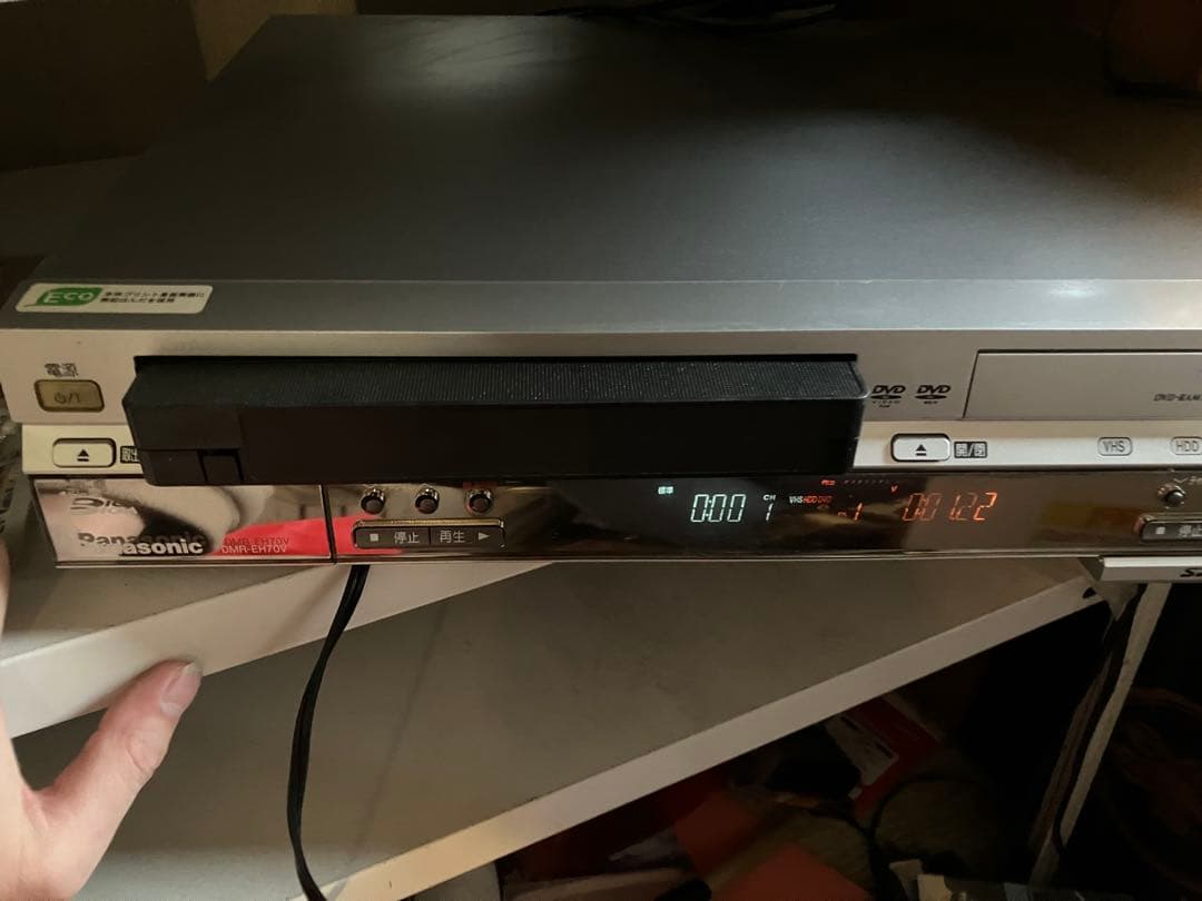 Panasonic DVDレコーダー　VHSも使えるトリプル仕様