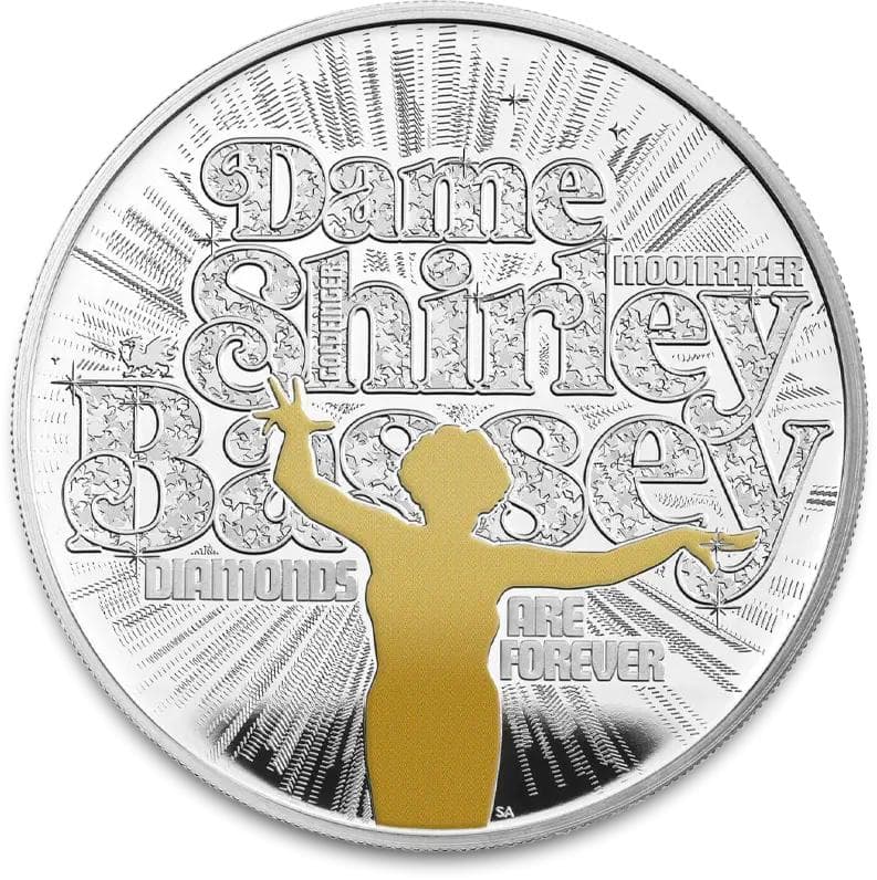 最高鑑定 イギリス 2023年 PF70 ウルトラカメオ シャーリー・バッシー