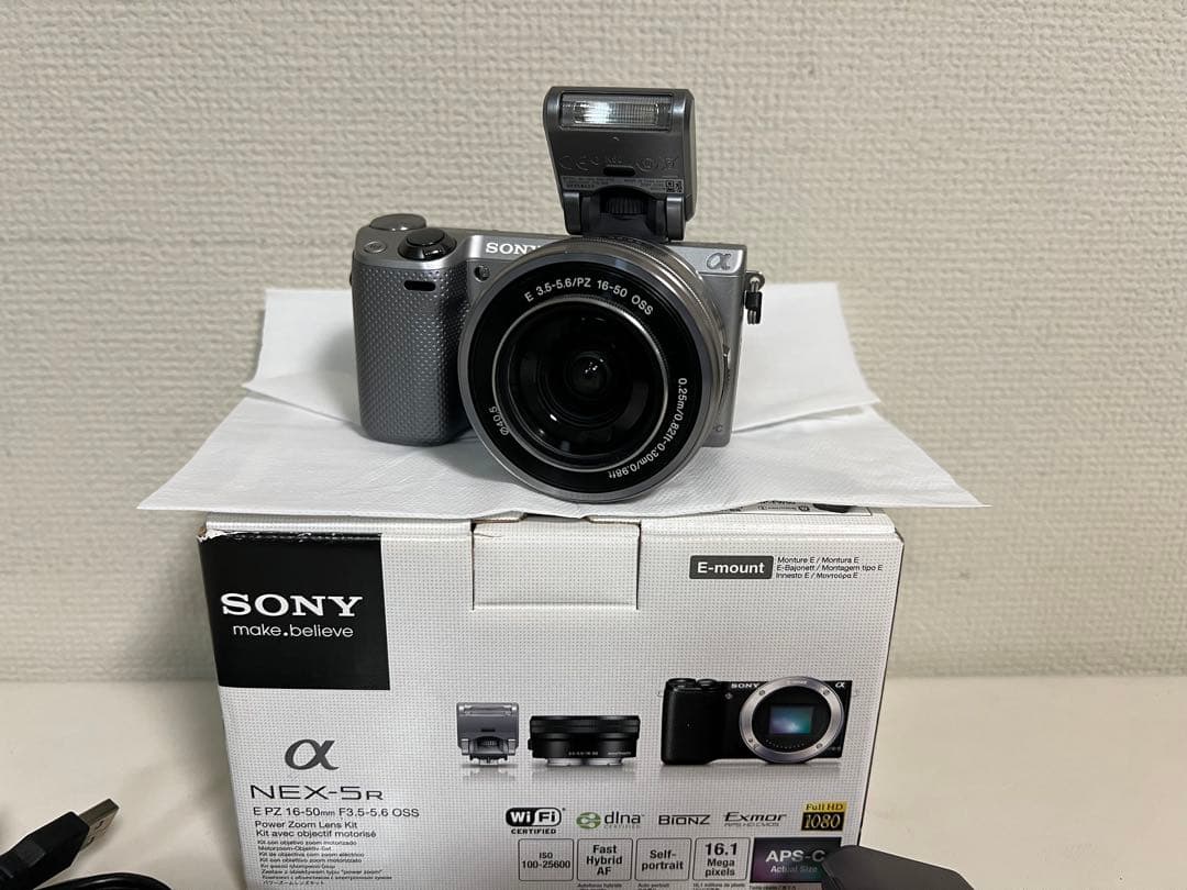 ソニー α NEX-5RL 16-50mm ミラーレス一眼 ズーム レンズ 動作