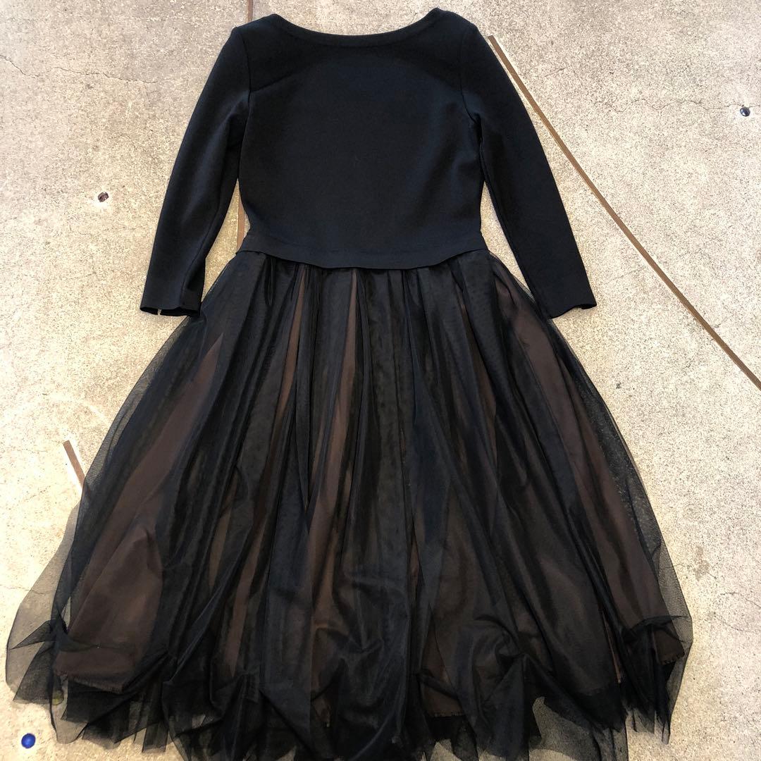 FOXEYワンピース DAISY LIN 38サイズ 黒 新品未使用タグ付