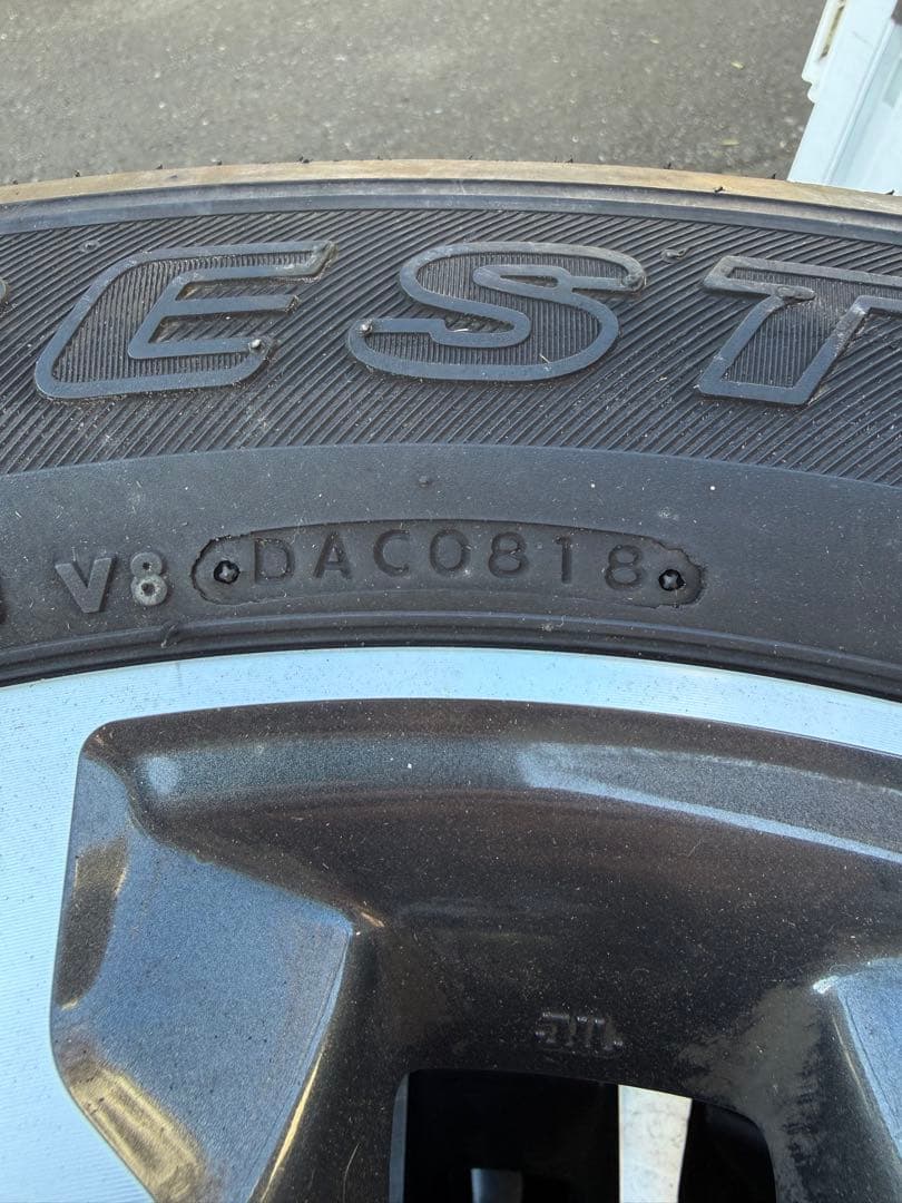 送料込みプラド150後期　純正19インチホイール4本セット