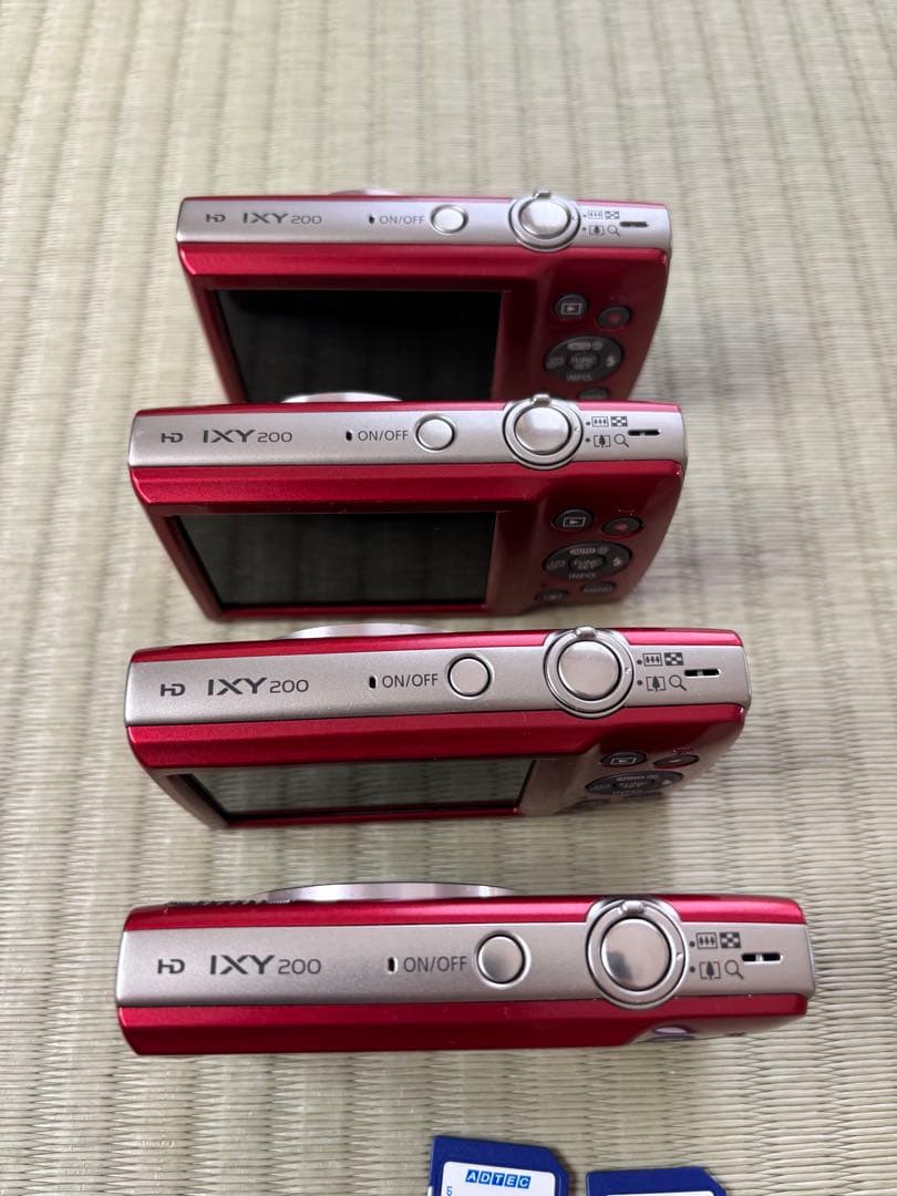 Canon IXY 200赤 デジカメ　最終値下げ