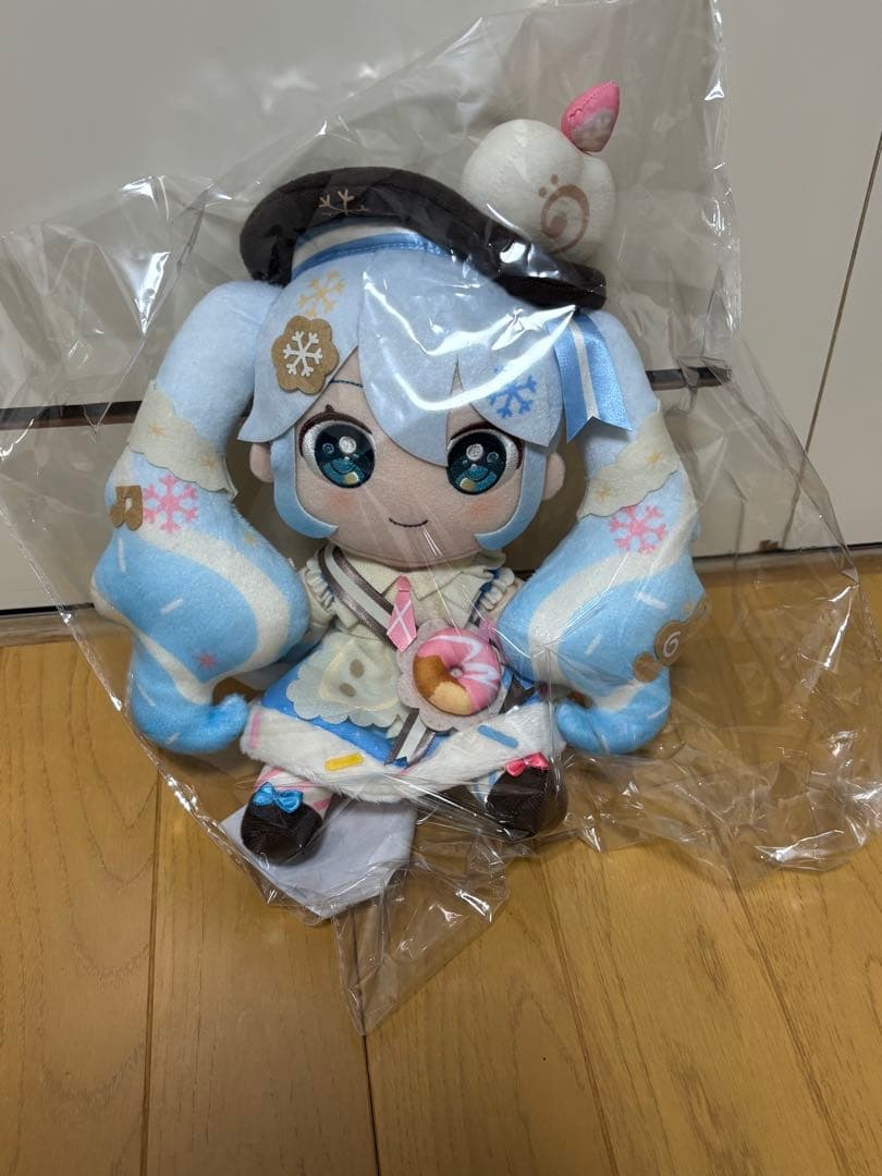  MIKU 2026 雪ミク ぬいぐるみ