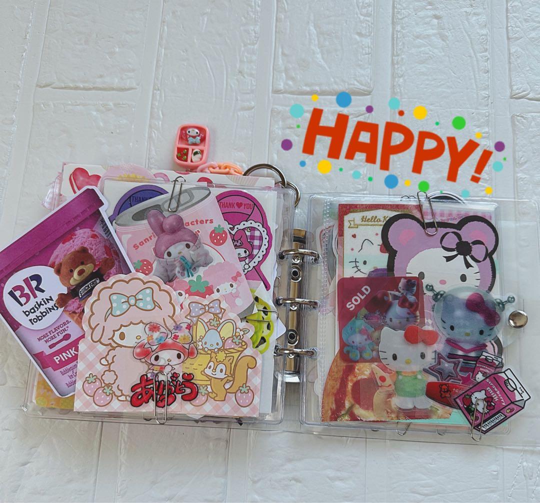 サンリオおすそ分けファイル増量wファイル＆アメキャラ＆限定1セットレア入り♡ロゴ