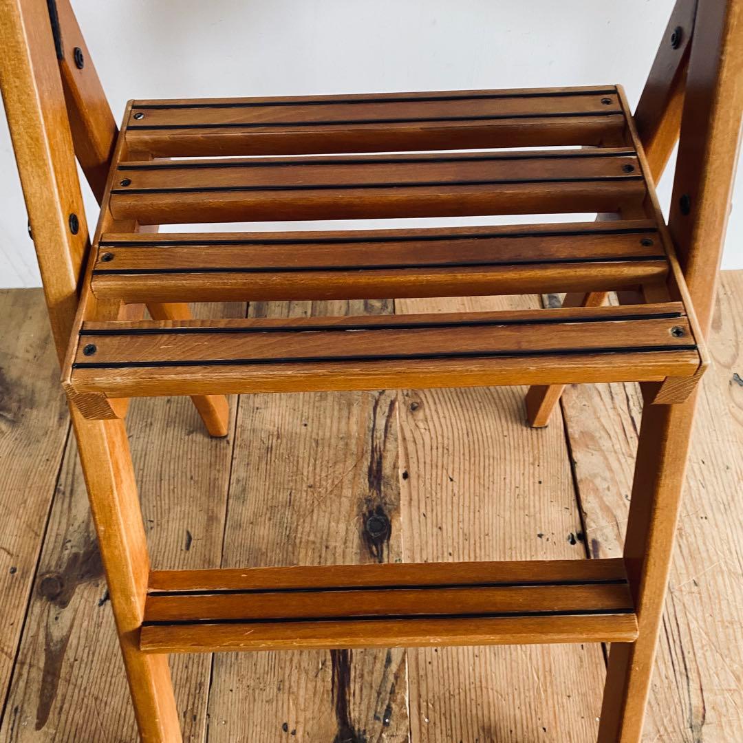 DEL FABBRO イタリア製 フォールディング チェア 椅子 折り畳み