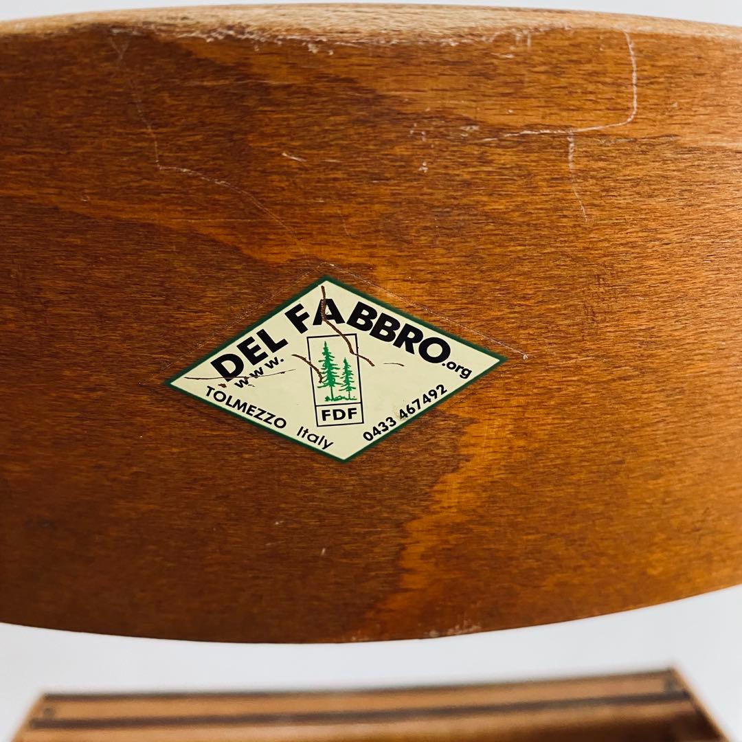 DEL FABBRO イタリア製 フォールディング チェア 椅子 折り畳み