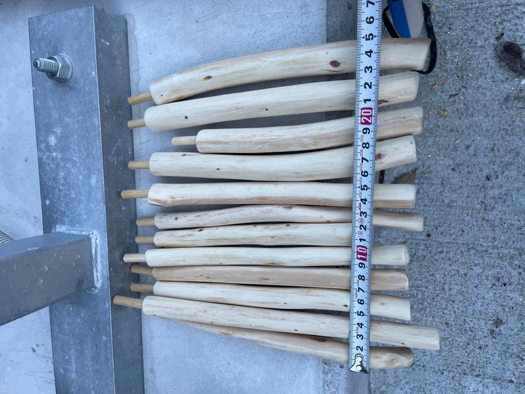 国産ヒノキ　鳥用止まり木　大型スタンド　約157センチ　中型インコ用