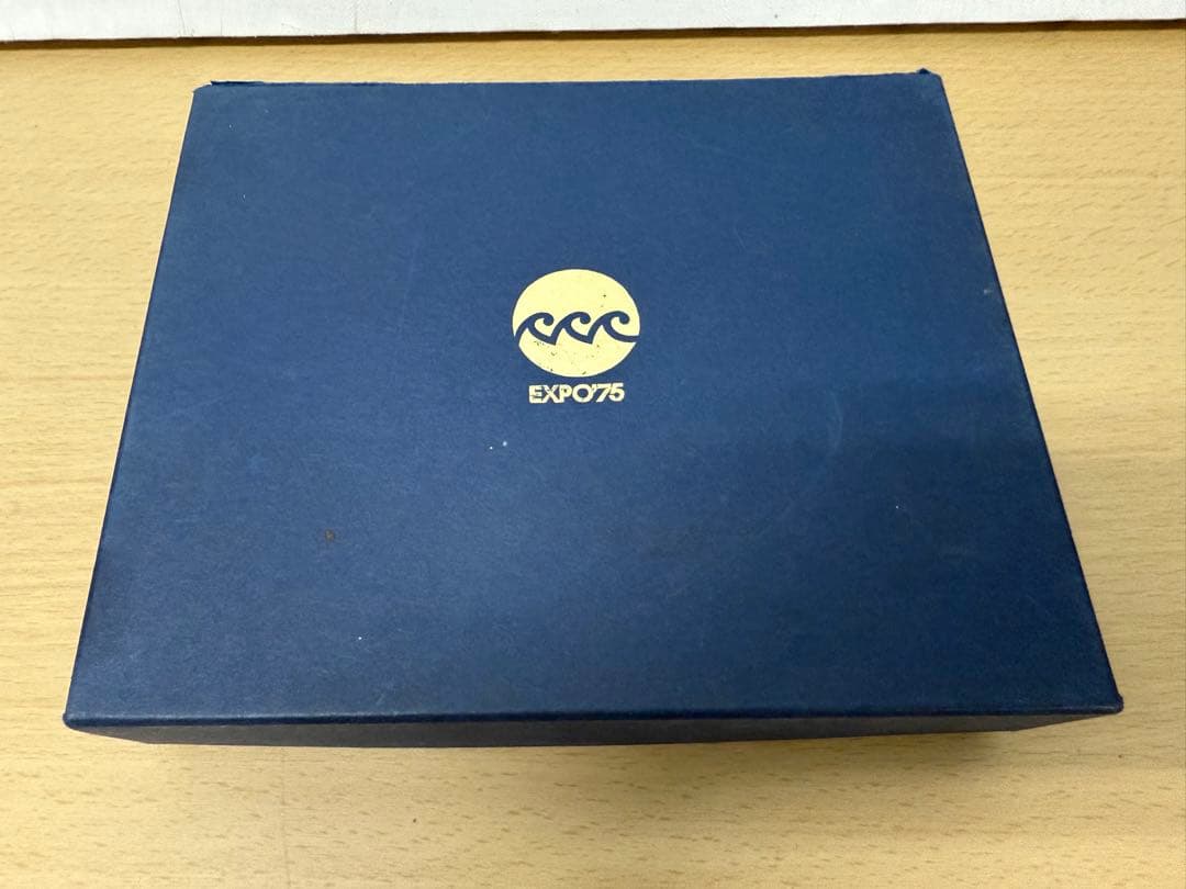 EXPO75沖縄海洋博 記念メダル 銀・銅メダルケース　付属品有り②