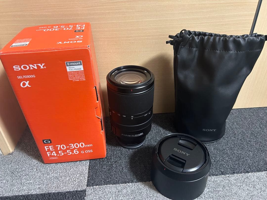 早いもん勝ち！Eマウント望遠レンズFE70-300mmF4.5-5.6GOSS