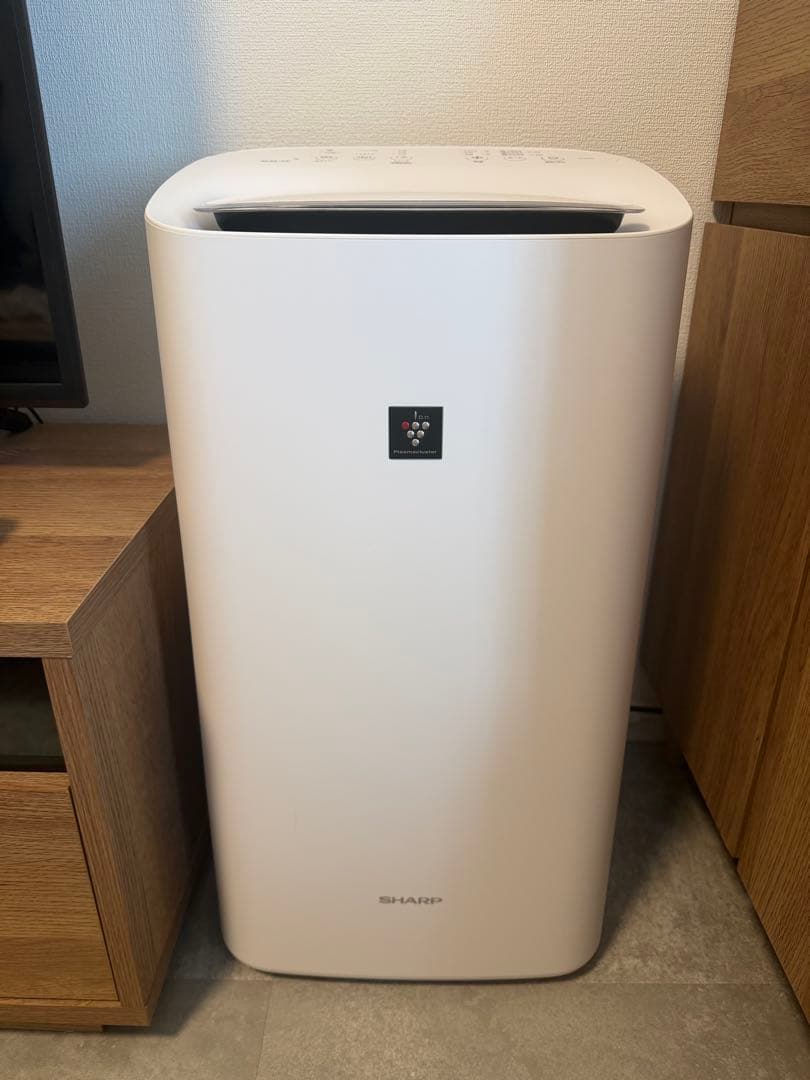 シャープ KI-PD50-W 除湿機　兼加湿空気清浄機 ホワイト