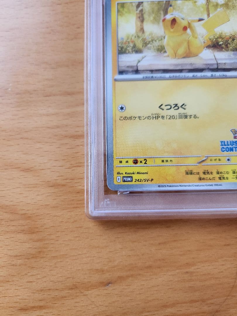 PSA10 ピカチュウ イラストレーション コンテスト プロモ 2024 ②