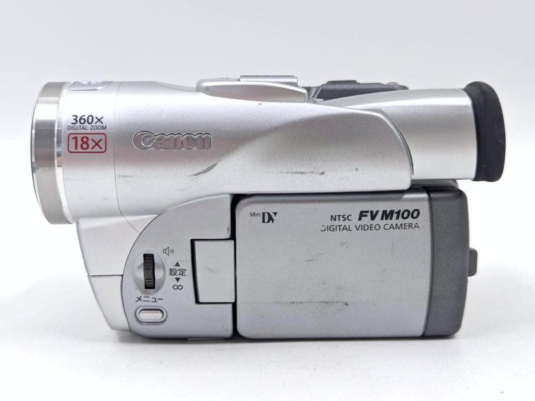 miniDVのダビングに！ Canon ビデオカメラ DM-FV M100
