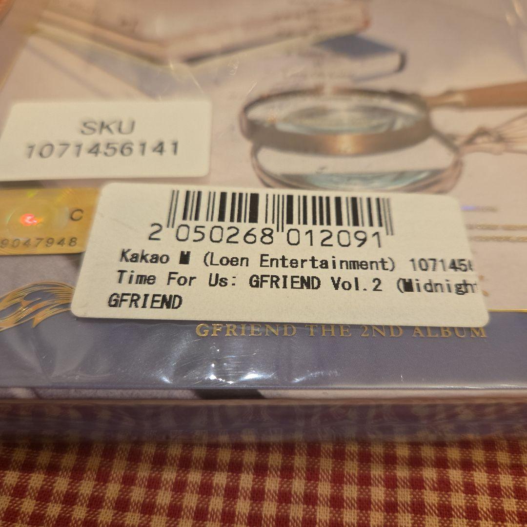 GFRIEND 2nd Album Time for us ウナのサイン入り