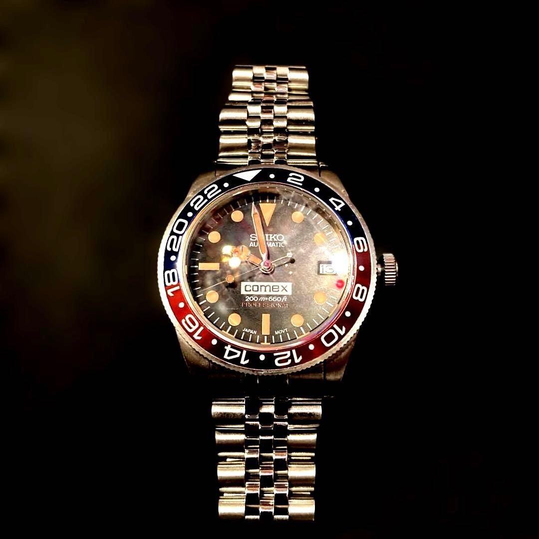 バ*ズ様 nh35 custom mod vintage pepusi