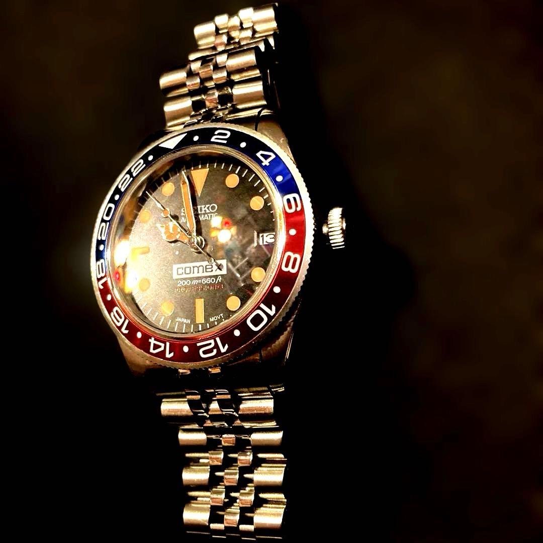 バ*ズ様 nh35 custom mod vintage pepusi