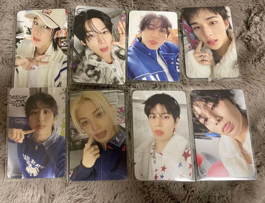 straykids 本国シーグリ FANS 特典 コンプ　8枚　2026 公式品