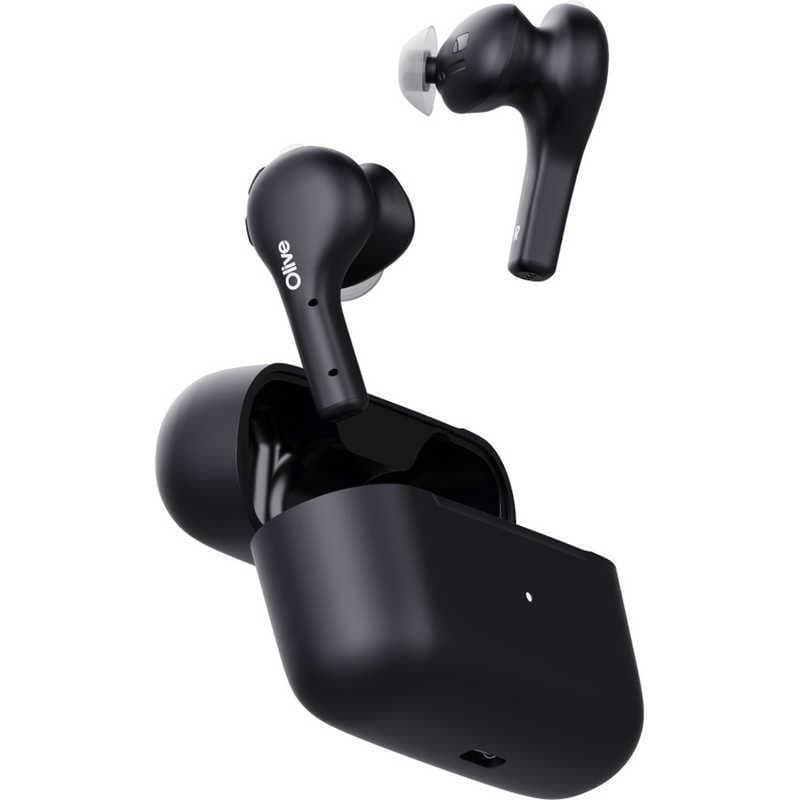 集音器 Olive Air 　ブラック 　両耳セット ６０歳代からの聞こえケア