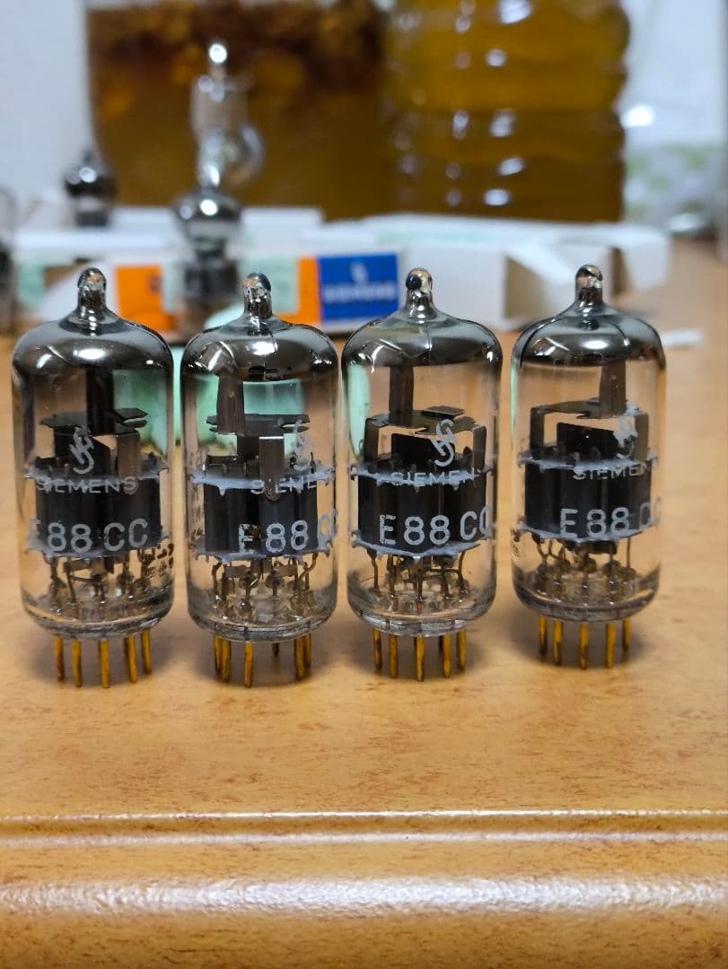 Siemens E88CC Grey Shields 真空管 2本セット1961