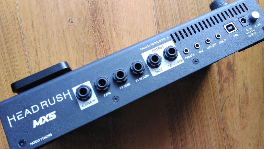 HEADRUSH MX5 　M-VAVE Chocolate　中古