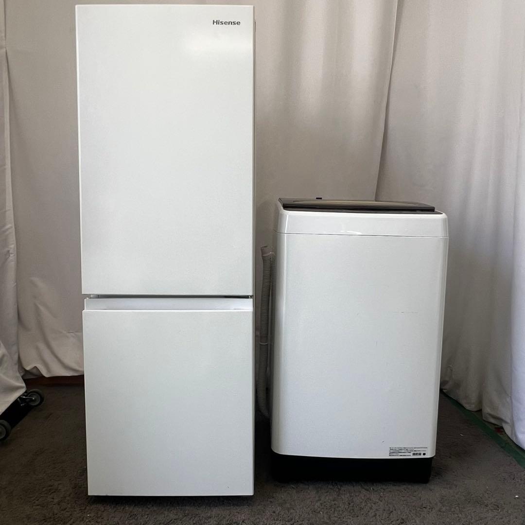 ★867　洗濯機　冷蔵庫　大きめ　一人暮らしセット　同棲　中古　安い　設置無料