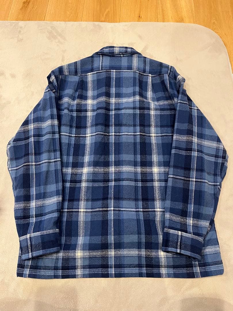 Pendleton ネルシャツ　青系