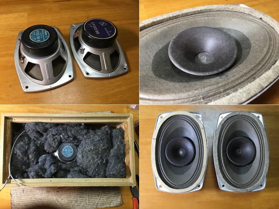 東独RFT ビンテージフルレンジ LP553-BB システム ペア！