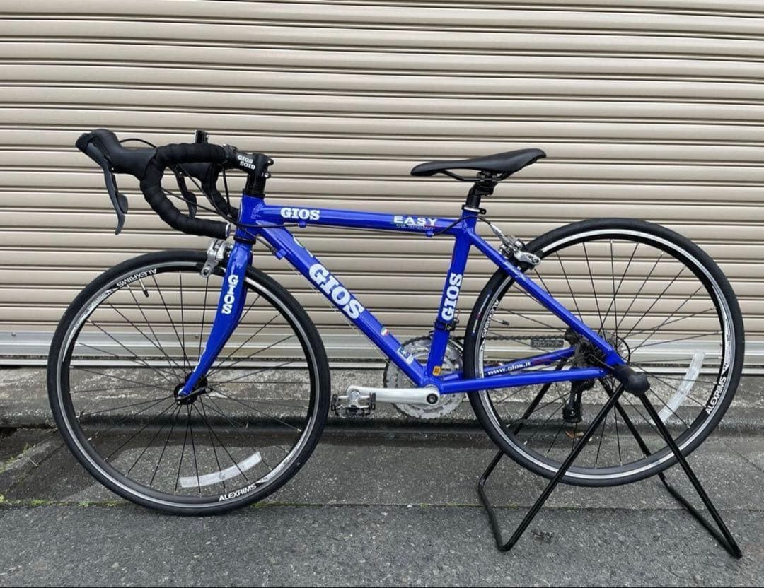 値下げ　GIOS EASY ロードバイク 青