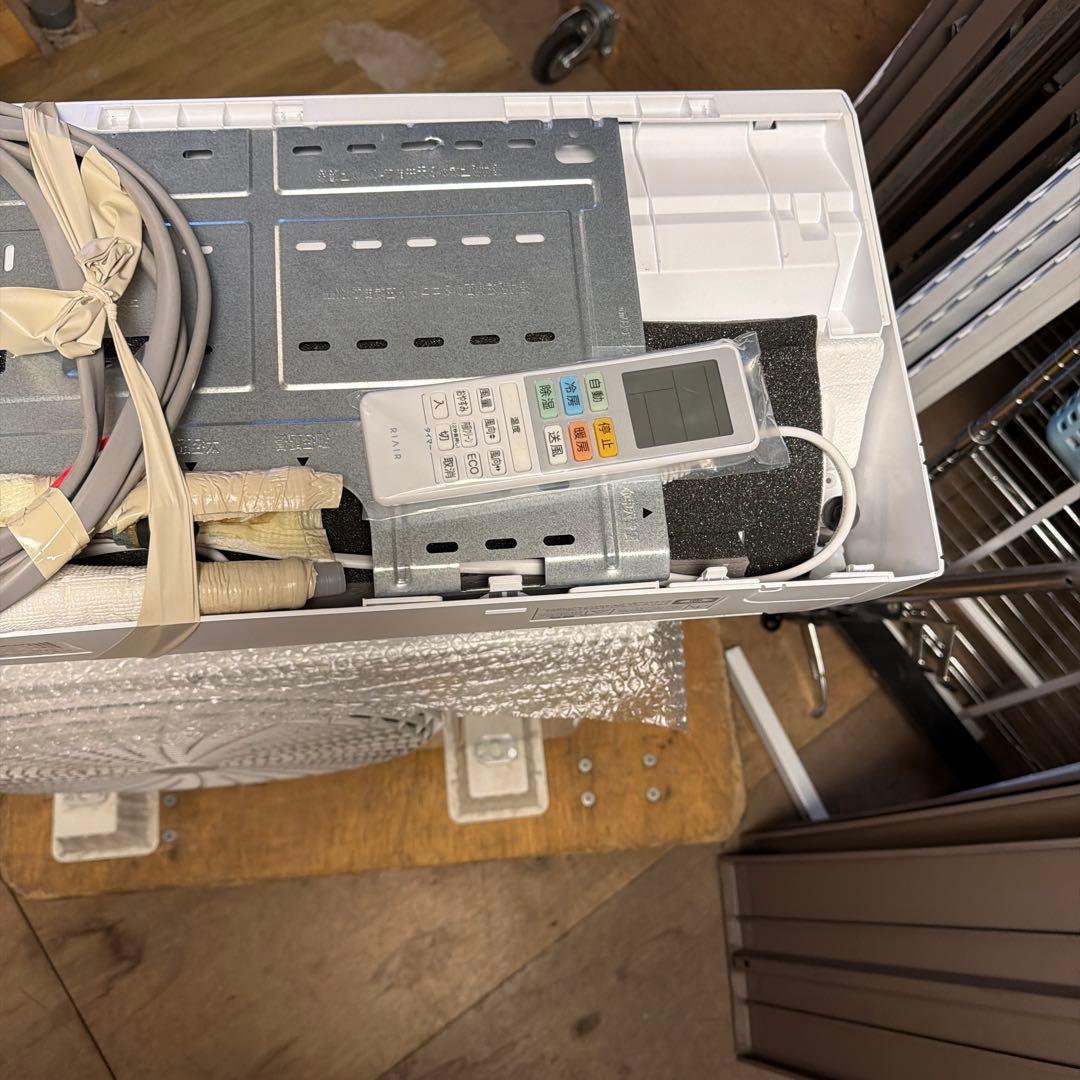 RIAIR エアコン 本体. YHA-S22R-W 2025年式