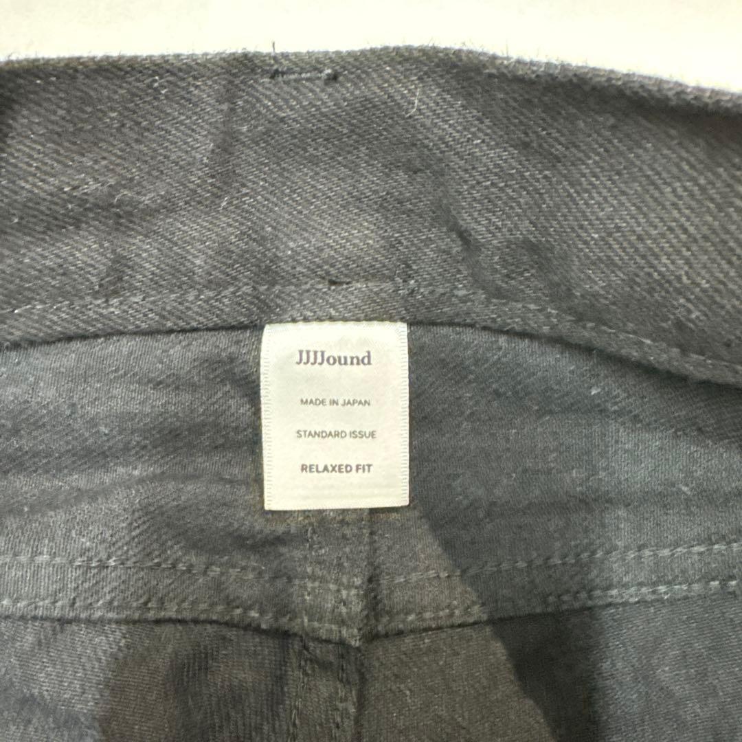 パンツ jjjjound Relaxed selvedge jeans black 31