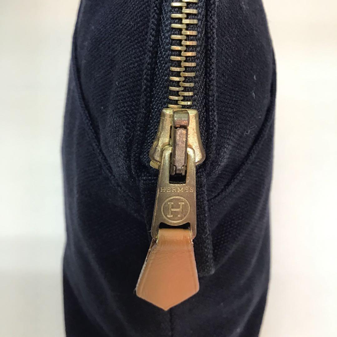 ‼️最終値下げ‼️❣️エルメス HERMES❣️ ボリードポーチ　小物入れ　ネイビー