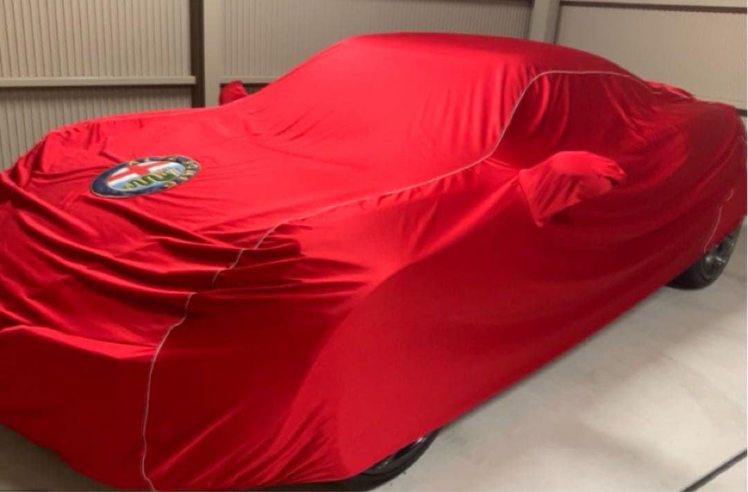 アルファロメオ純正4C インナーソフトカバー　専用バッグ付