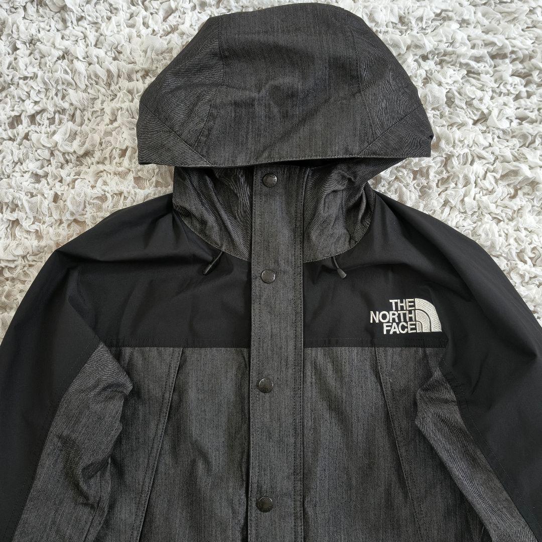 THE NORTH FACE マウンテンパーカー グレー・ブラック　デニム