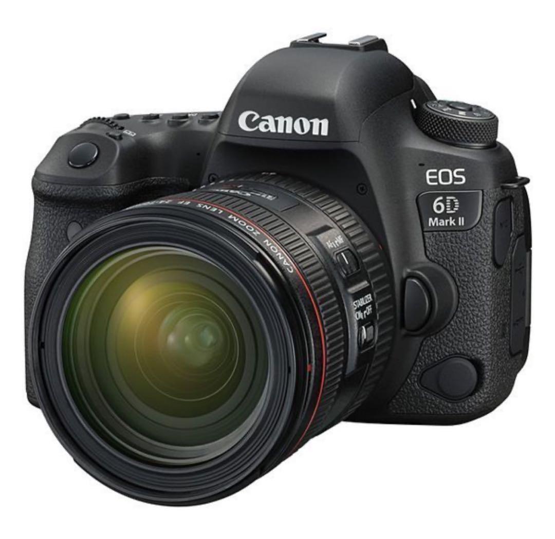 ほぼ新品Canon EOS 6D Mark II 赤ラインレンズ