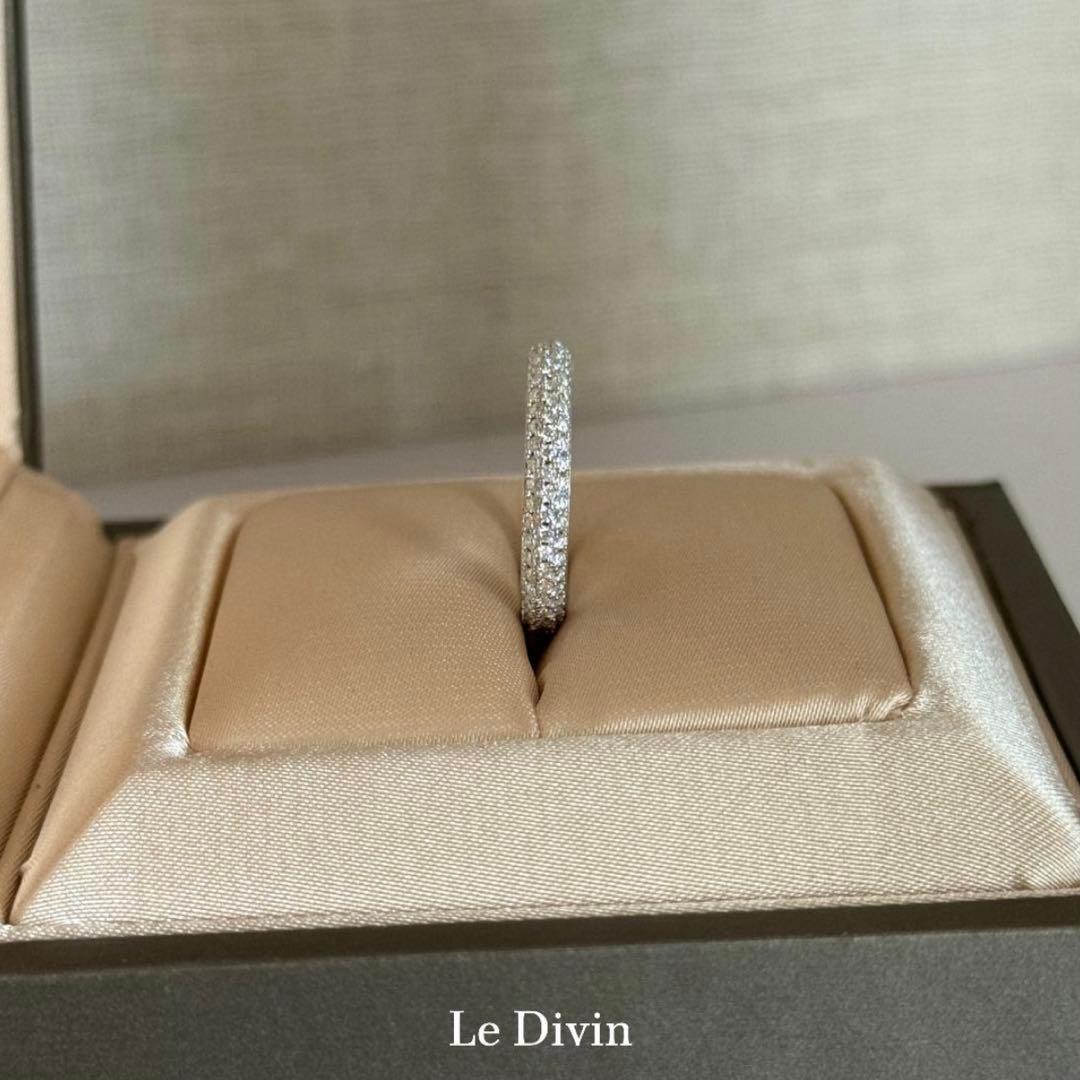 一点限定価格 11号 モアサナイト パヴェリング フルエタニティ S925