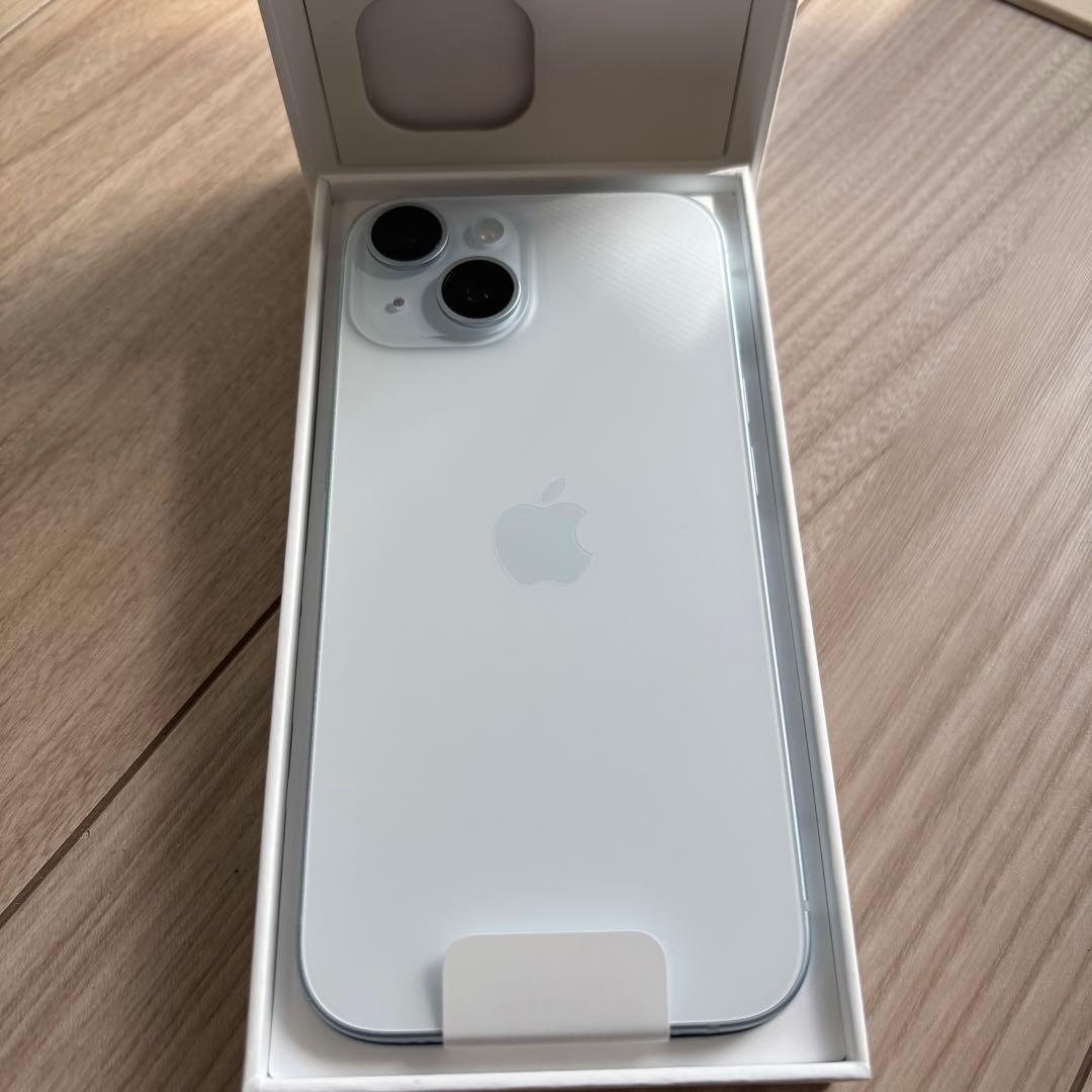 【新品未使用】iPhone 15 128GB Blue 本体