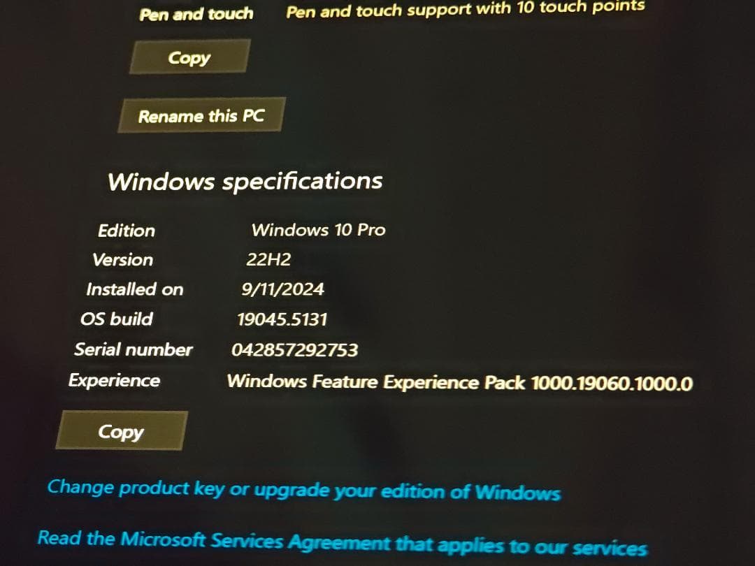 Microsoft Surface Pro 1796 (第5世代)