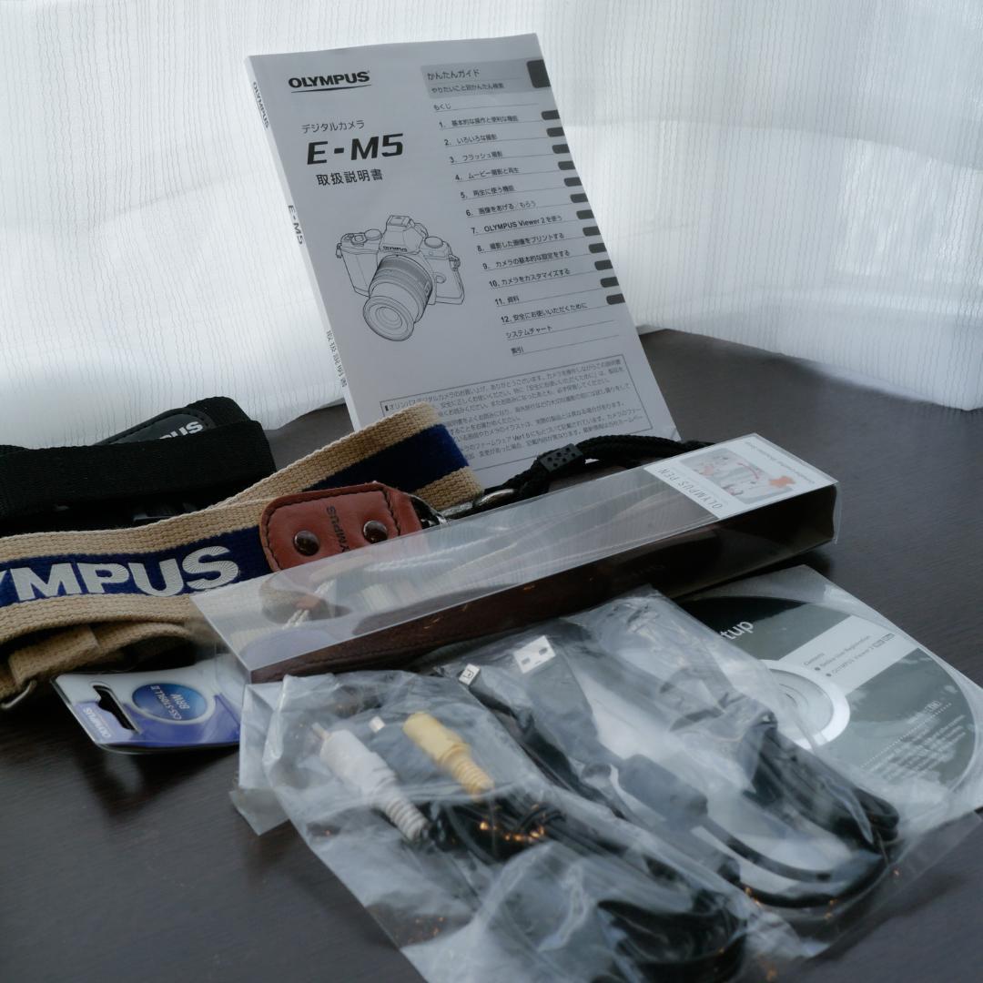 OLYMPUS OM-D E-M5 レンズキットおまけたくさん 美品！