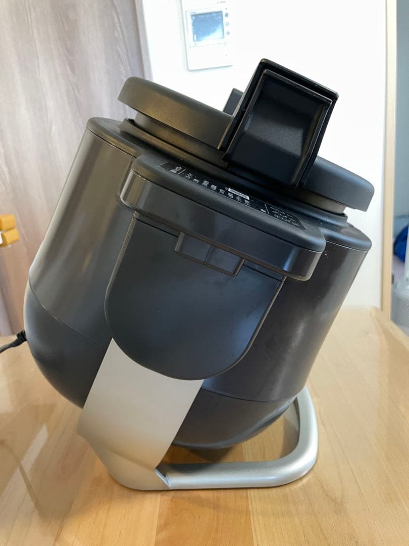 アイリスオーヤマ 自動調理鍋 シェフドラム グレー