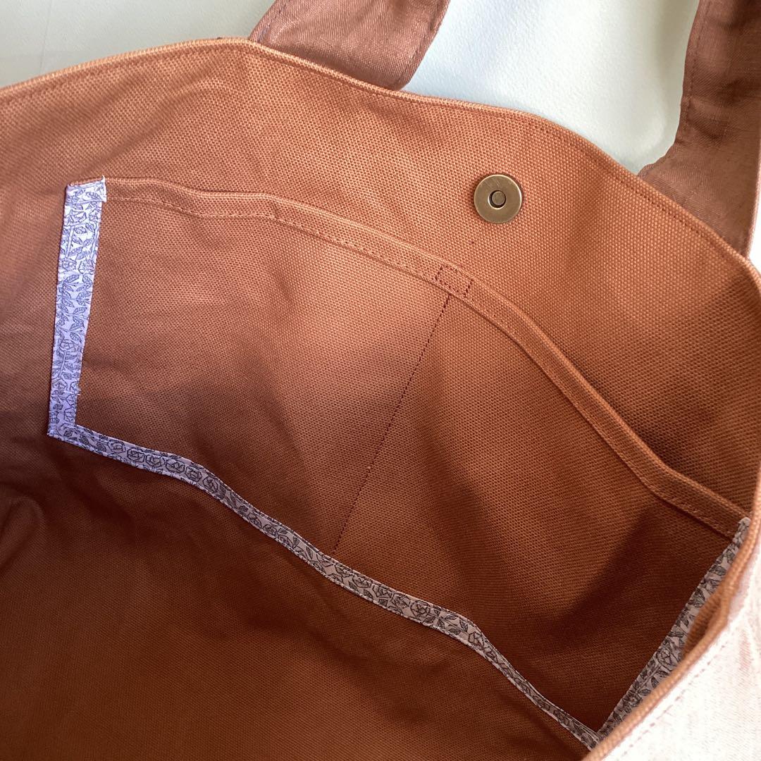 専用です！ミナペルホネンタンバリンブラウントートバッグハンドメイド