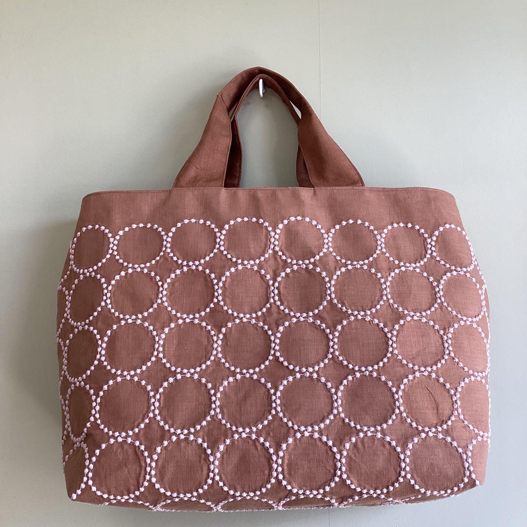 専用です！ミナペルホネンタンバリンブラウントートバッグハンドメイド