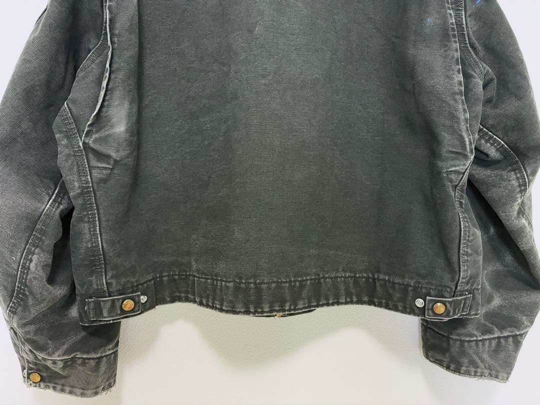 レア Carhartt デトロイトジャケットモスグリーン 2XL J97