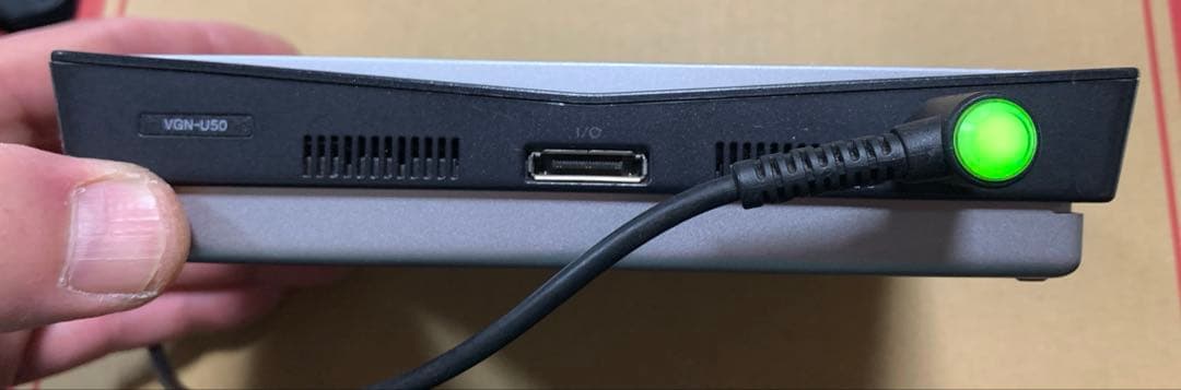 VAIO typeU VGN-U50 バッテリー　アダプタ付き　正常動作品